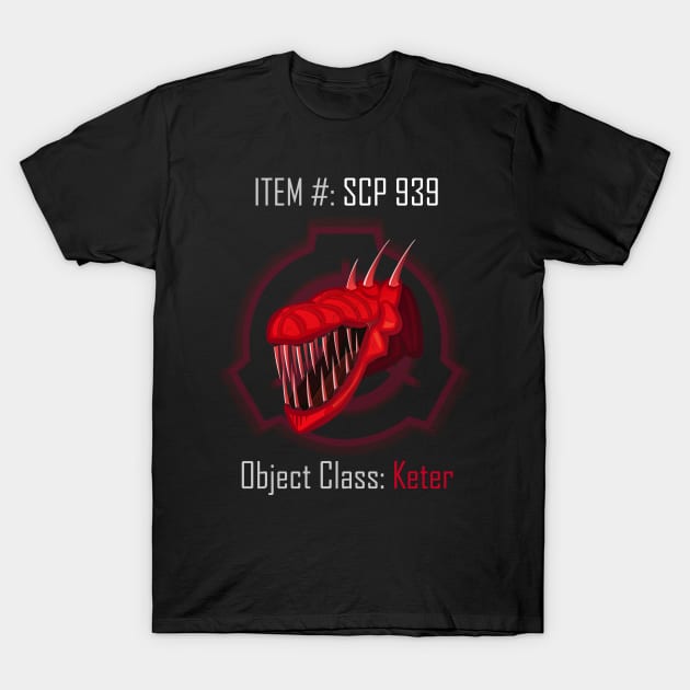 SCP-939 T-Shirt by NGM